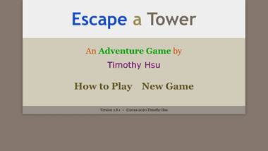 Escape a Tower
