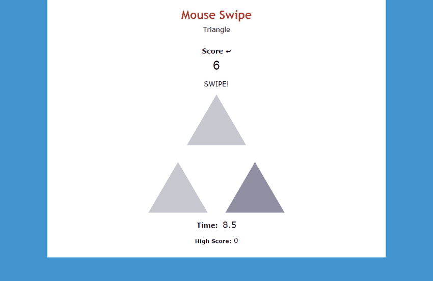 Mouse Swipe