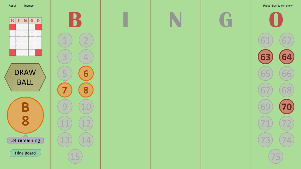 Bingo Master Board PLUS Version 2.0 Features Galore! Games by Tim