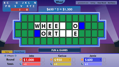 Wheel of Fortune for PowerPoint