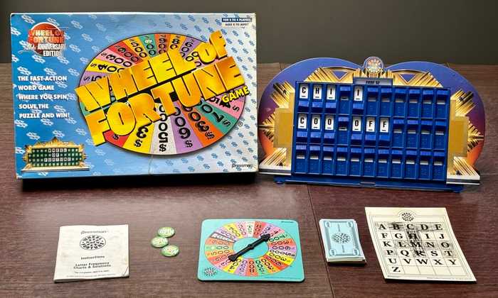 Wheel of Fortune board game