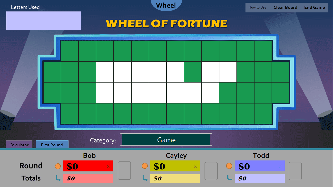 Fhritp Wheel Of Fortune